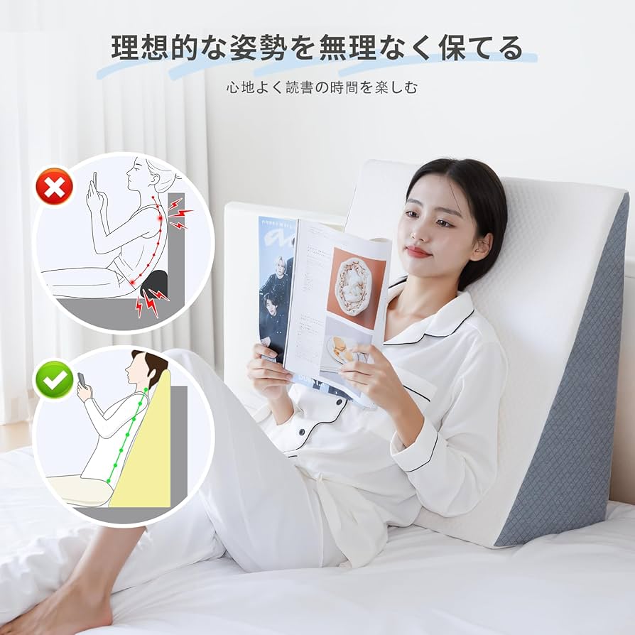 平岡　INSTINCTOYFantasy2個＋Lazy Yoga6個セット Amazon.co.jp: 【介護専門家推薦】 三角クッション Tillmulya